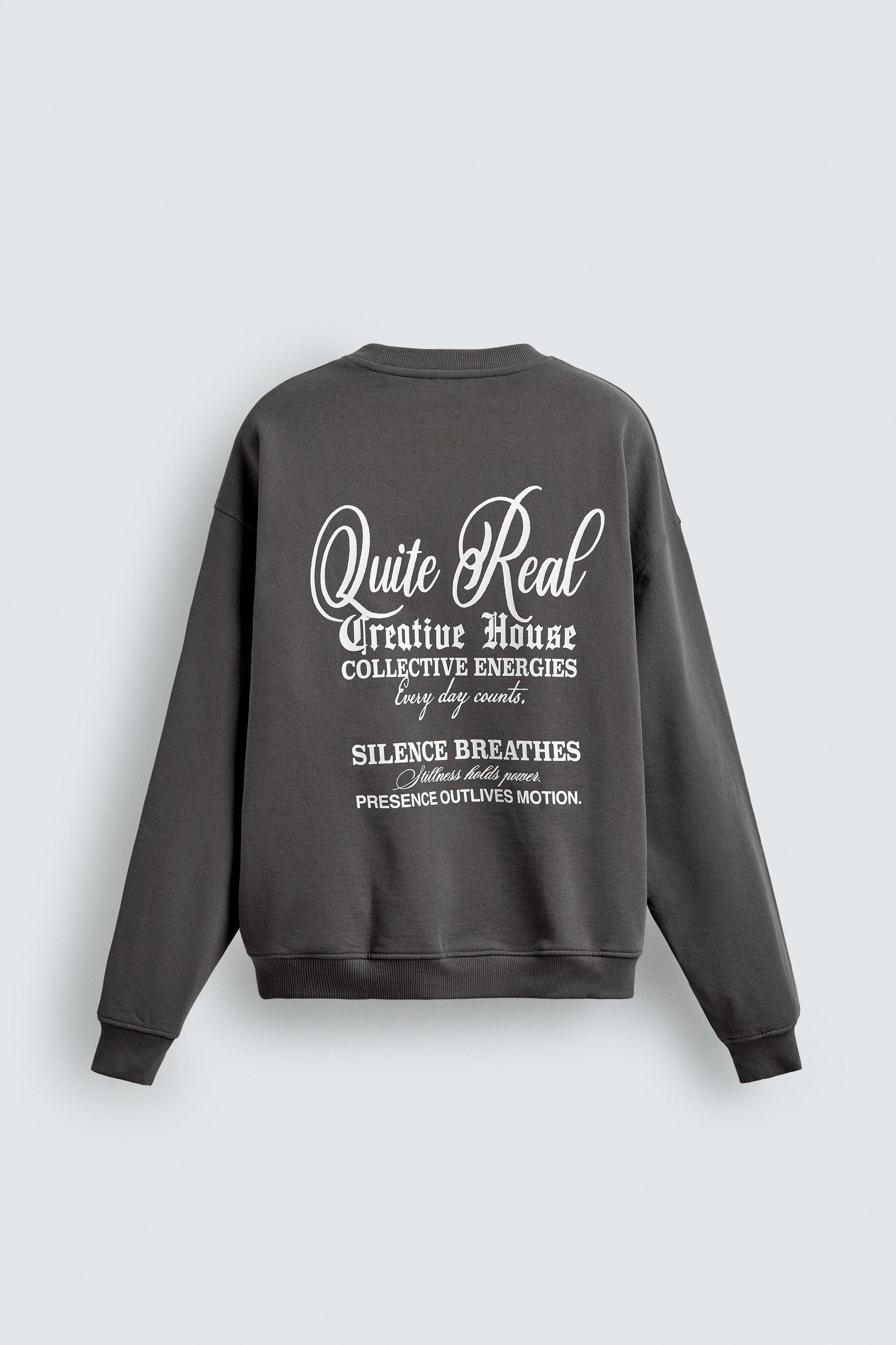 PRINTED CREWNECK SWEATSHIRT